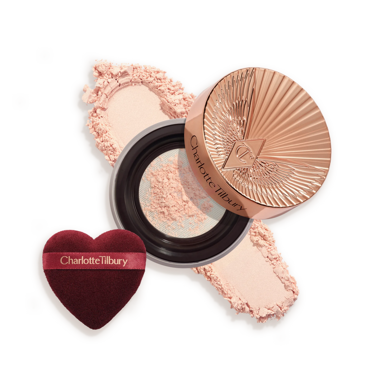 AIRBRUSH FLAWLESS BLUR LOOSE POWDER BRIGHTENING PEACH