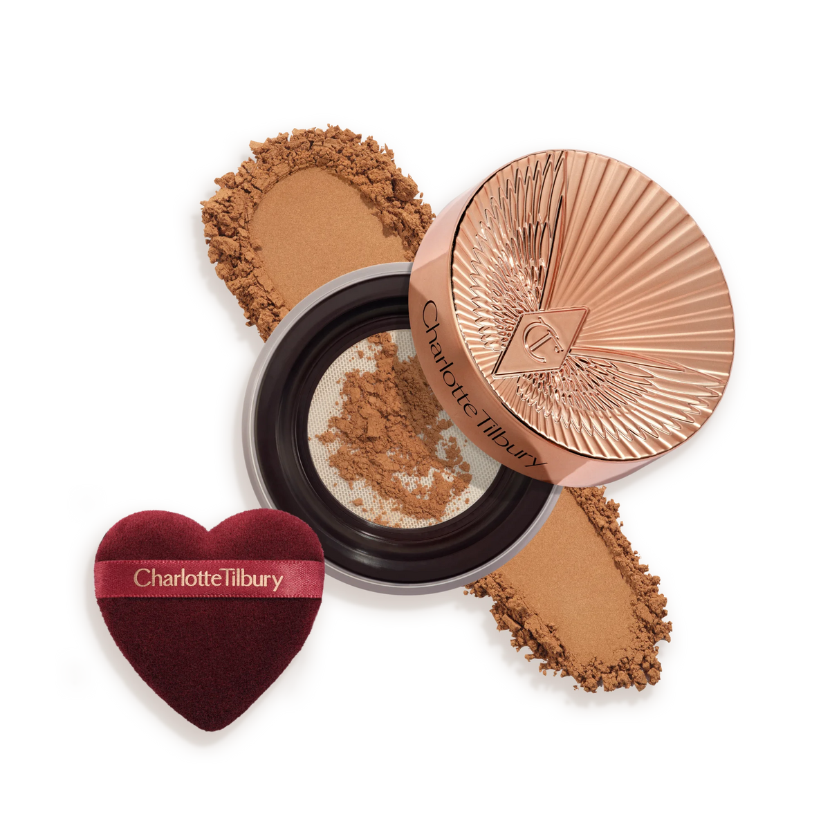 AIRBRUSH FLAWLESS BLUR LOOSE POWDER Tan / Deep Translucent