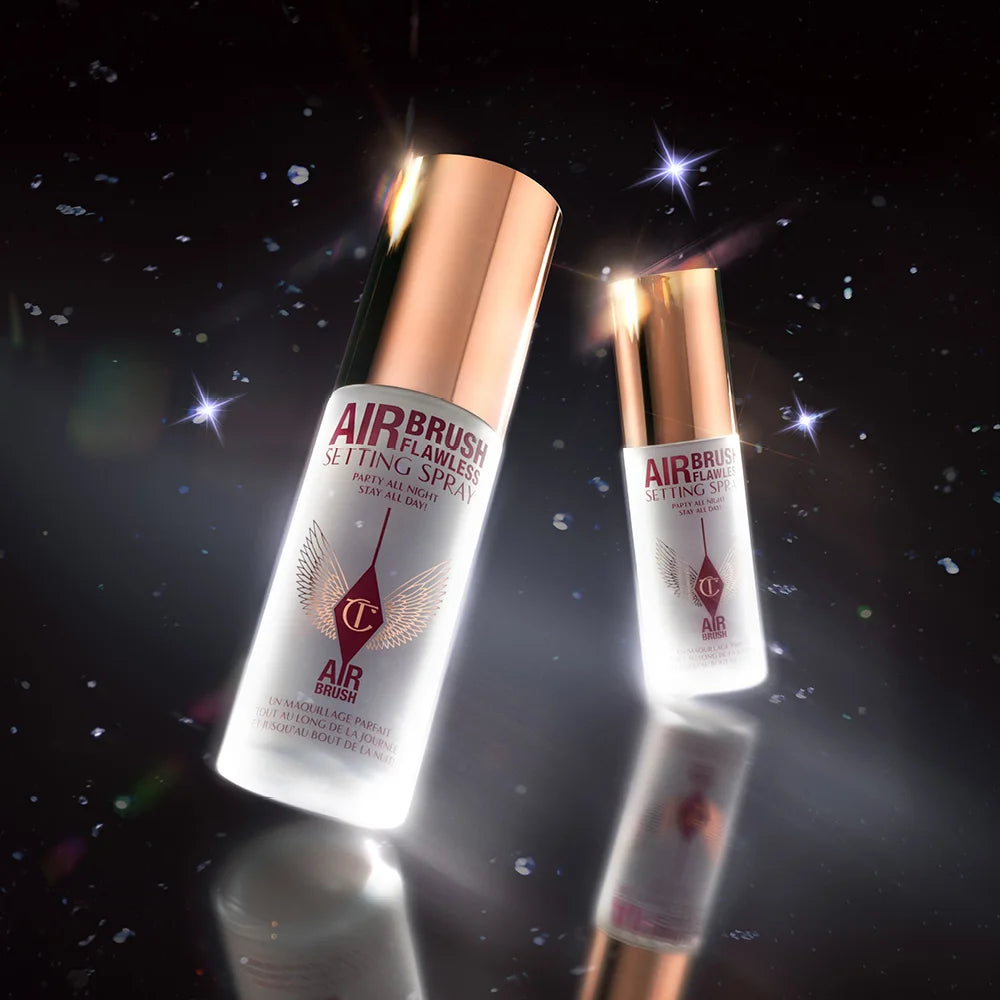 AIRBRUSH FLAWLESS  MINI SETTING SPRAY KIT TRAVEL SIZE FACE KIT