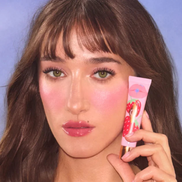 UNREAL LIPS HEALTHY GLOW NECTAR OIL JUICYLICIOUS STRAWBERRY VANILLA
