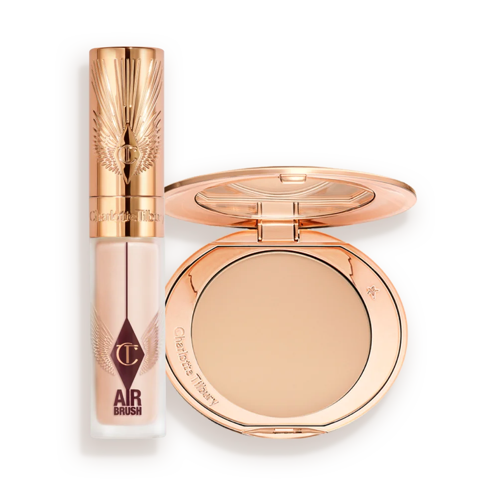 AIRBRUSH BLUR COMPLEXION PERFECTING DUO FACE KIT