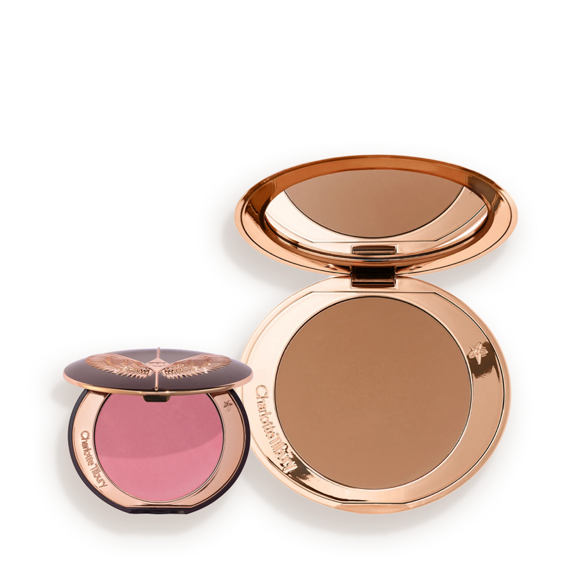 AIRBRUSH FLAWLESS BLUSH + BRONZE DUO Face Kit